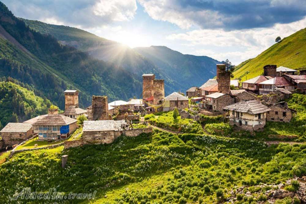 روستای زمو جوچو در باتومی - گرجستان | علاءالدین تراول