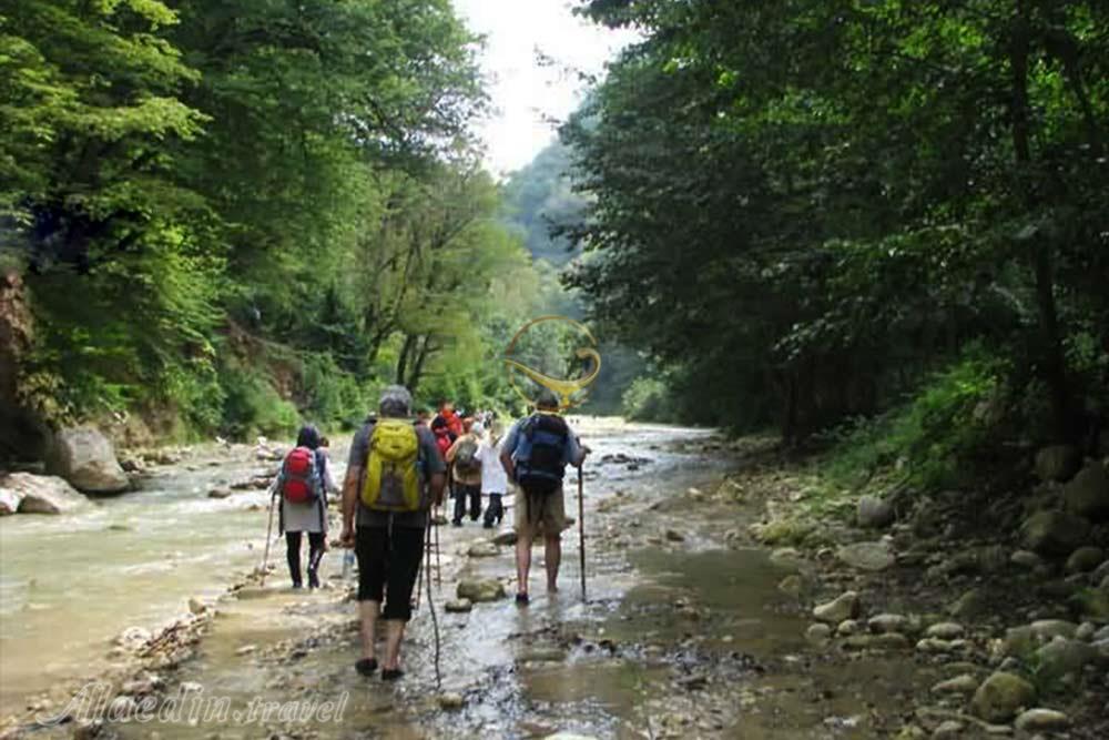 آبشار اسپه او بهشهر | علاءالدین تراول