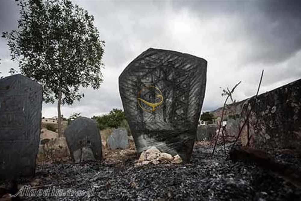 گورستان سفید چاه بهشهر | علاءالدین تراول