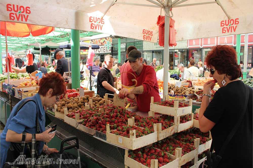 بازار کالنیک بلگراد - صربستان | علاءالدین تراول