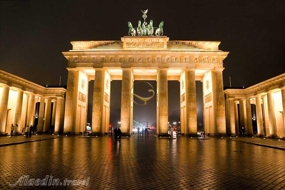 دروازه براندنبورگ برلین در آلمان | علاءالدین تراول