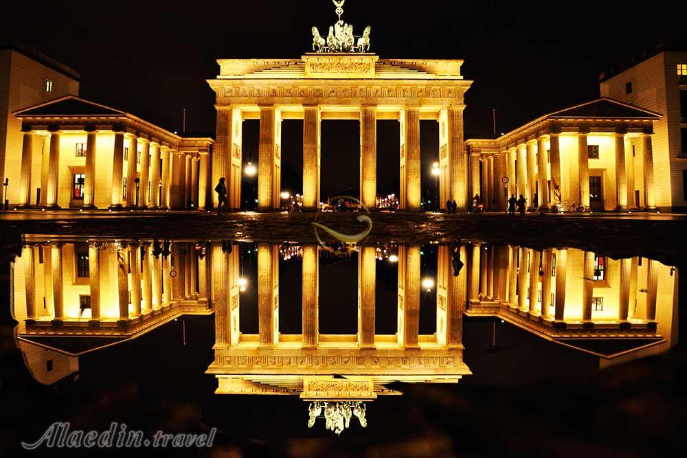 دروازه براندنبورگ برلین در آلمان | علاءالدین تراول