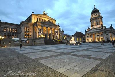 میدان گندارمن مارکت در برلین - آلمان