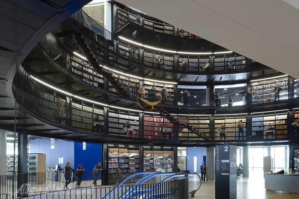 کتابخانه بیرمنگام - انگلستان | علاءالدین تراول