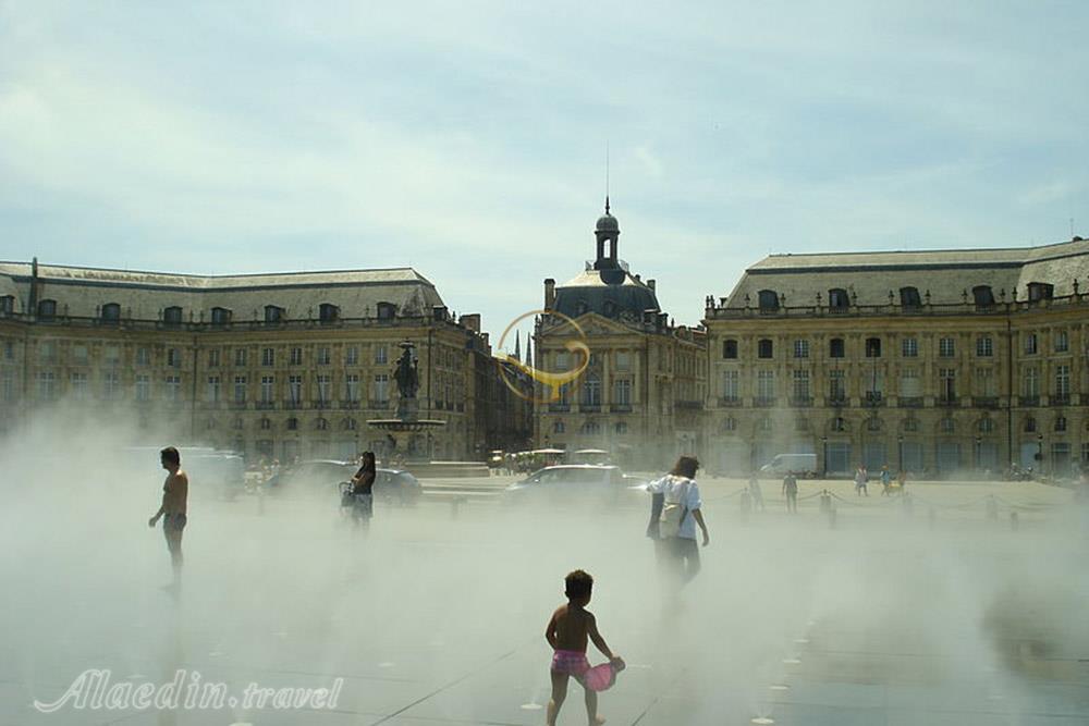 آینه آب بوردو - فرانسه | علاءالدین تراول