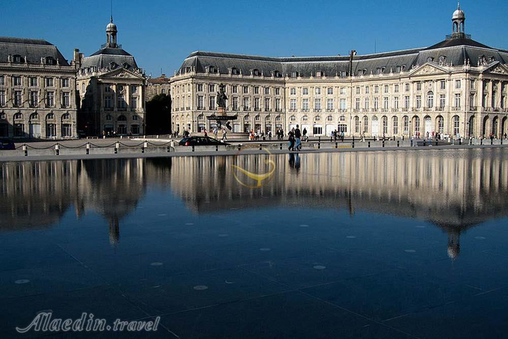 آینه آب بوردو - فرانسه | علاءالدین تراول