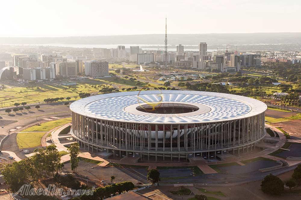 استادیوم ملی مانه گارینشا برزیلیا - برزیل | علاءالدین تراول