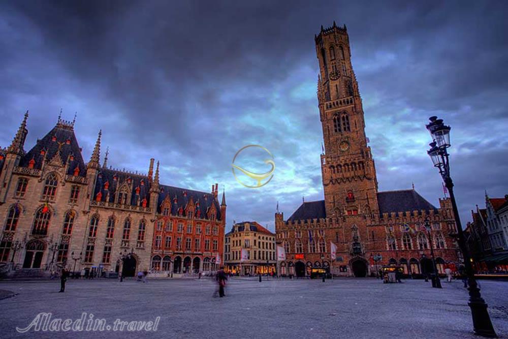 برج ناقوس بلفری بروژ - بلژیک | علاءالدین تراول