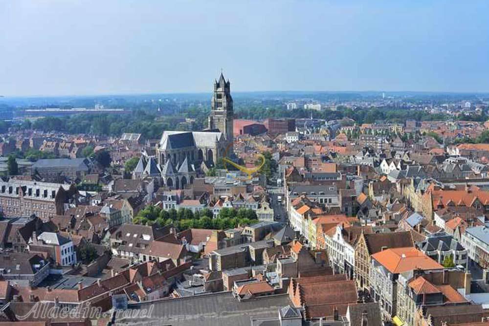 برج ناقوس بلفری بروژ - بلژیک | علاءالدین تراول