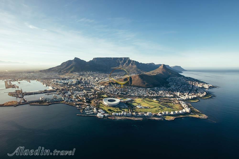 کوه تیبل در کیپ تاون | علاءالدین تراول