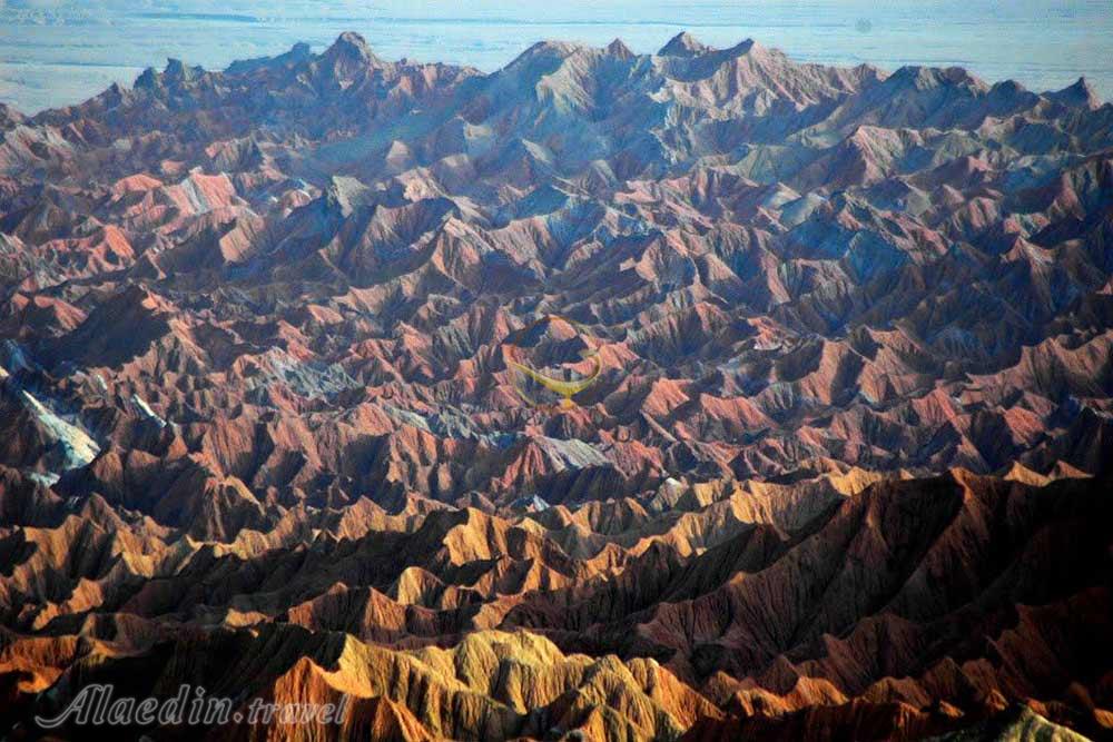 کوه های مریخی یا مینیاتوری در چابهار | علاءالدین تراول