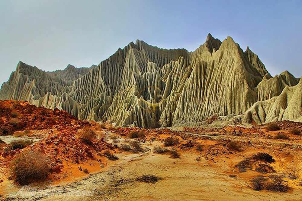 کوه های مریخی یا مینیاتوری در چابهار | علاءالدین تراول