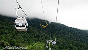 تله کابین نمک آبرود در چالوس | علاءالدین تراول