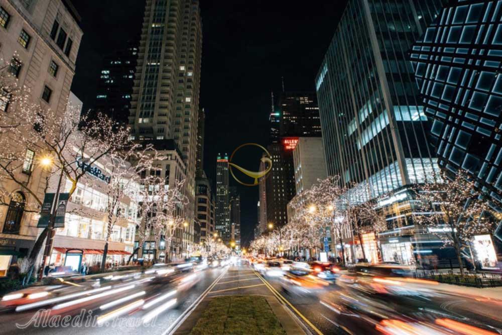 خیابان میشیگان شیکاگو - آمریکا | علاءالدین تراول