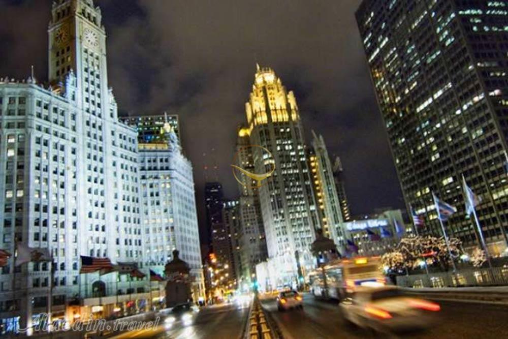 خیابان میشیگان شیکاگو - آمریکا | علاءالدین تراول