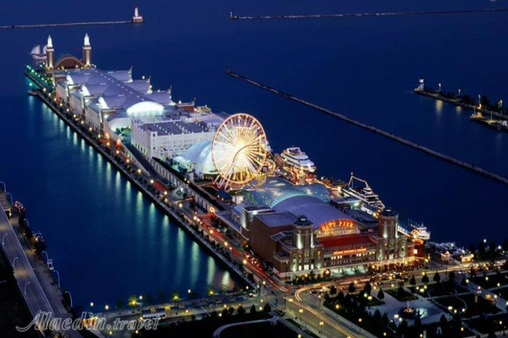 اسکله نیروی دریایی شیکاگو | علاءالدین تراول