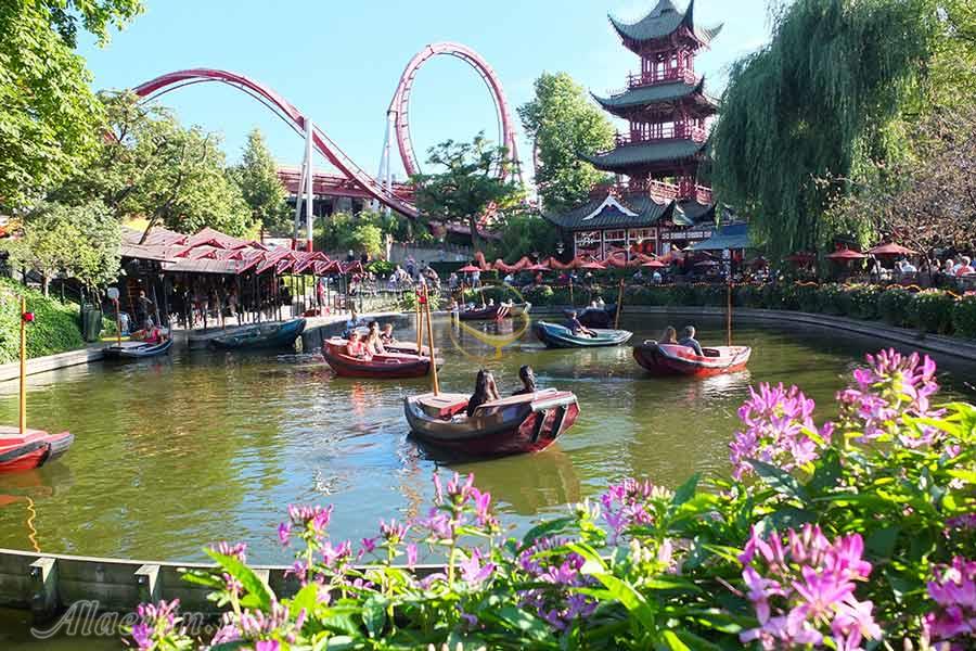 باغ تیوولی در کپنهاک | علاءالدین تراول