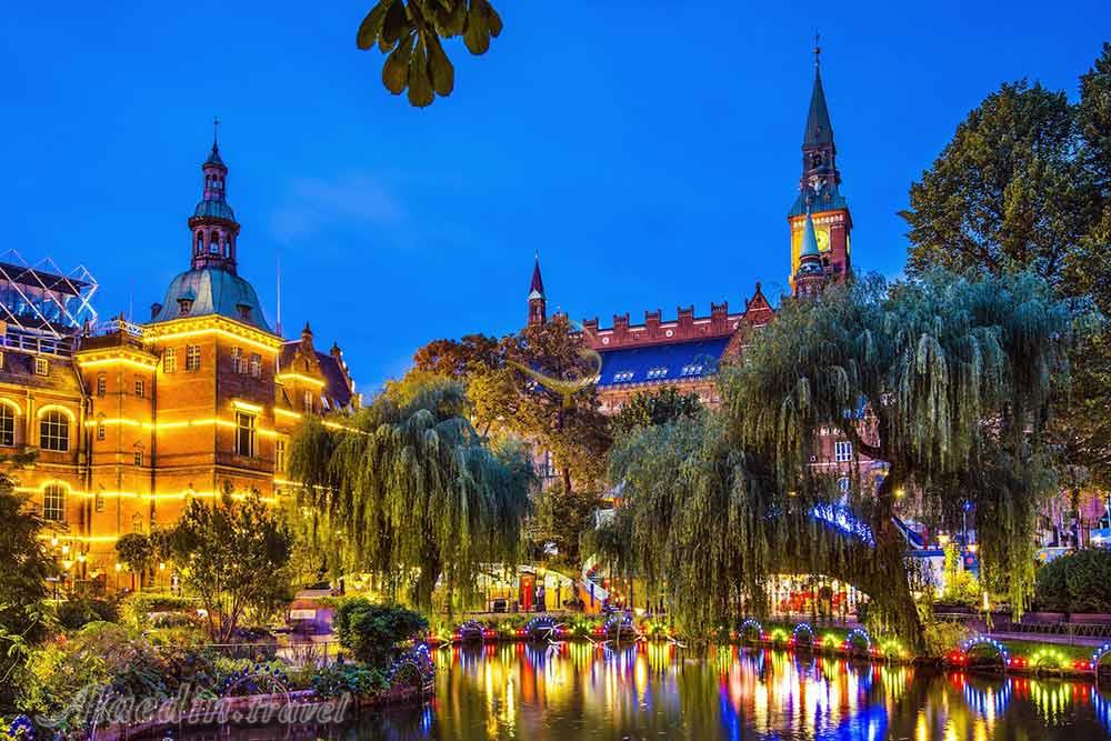 باغ تیوولی در کپنهاک | علاءالدین تراول