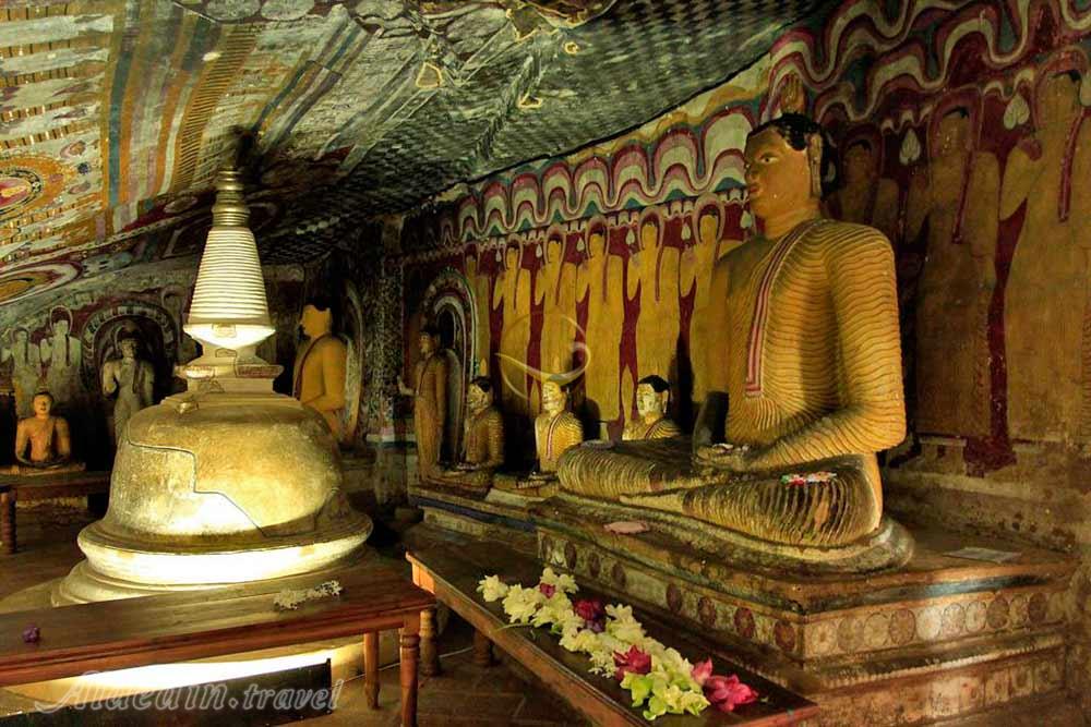 غار دامبولا در دامبولا - سریلانکا | علاءالدین تراول