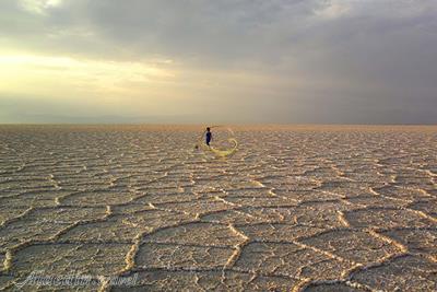 دریاچه نمک حاج علیقلی دامغان