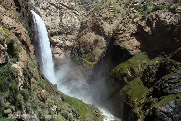 آبشار نسروا در دامغان