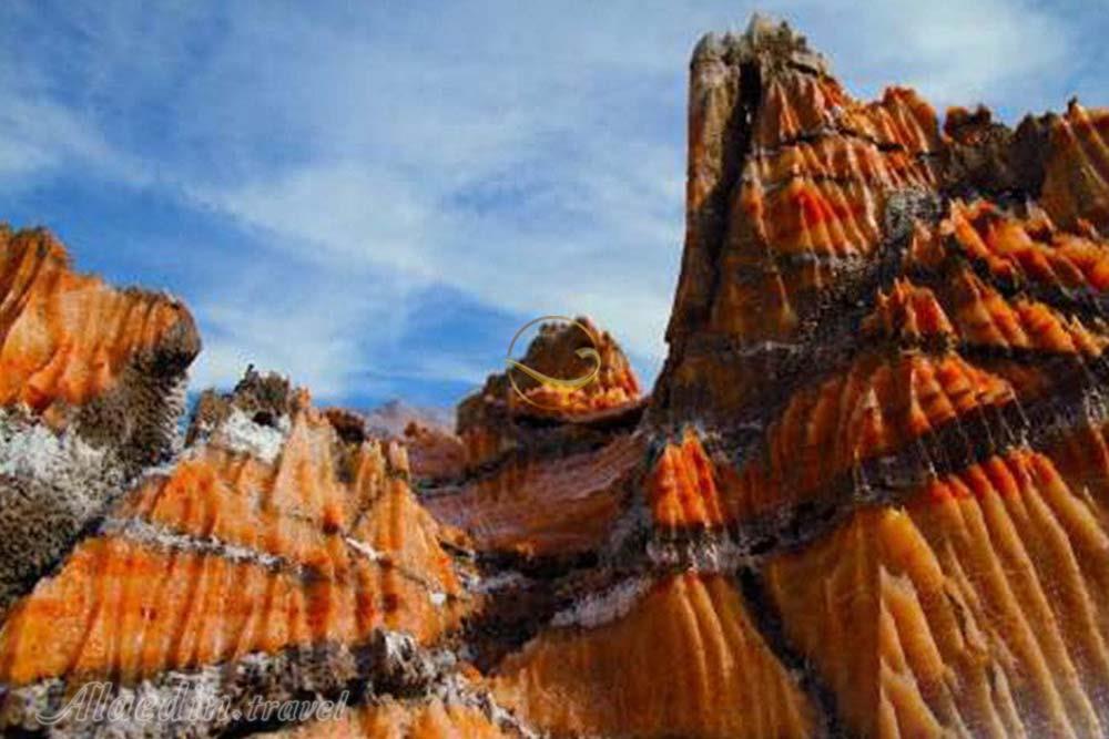 گنبد نمکی جاشک | علاءالدین تراول