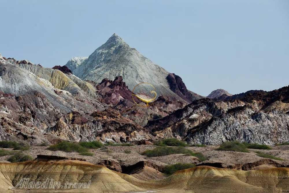 گنبد نمکی جاشک | علاءالدین تراول