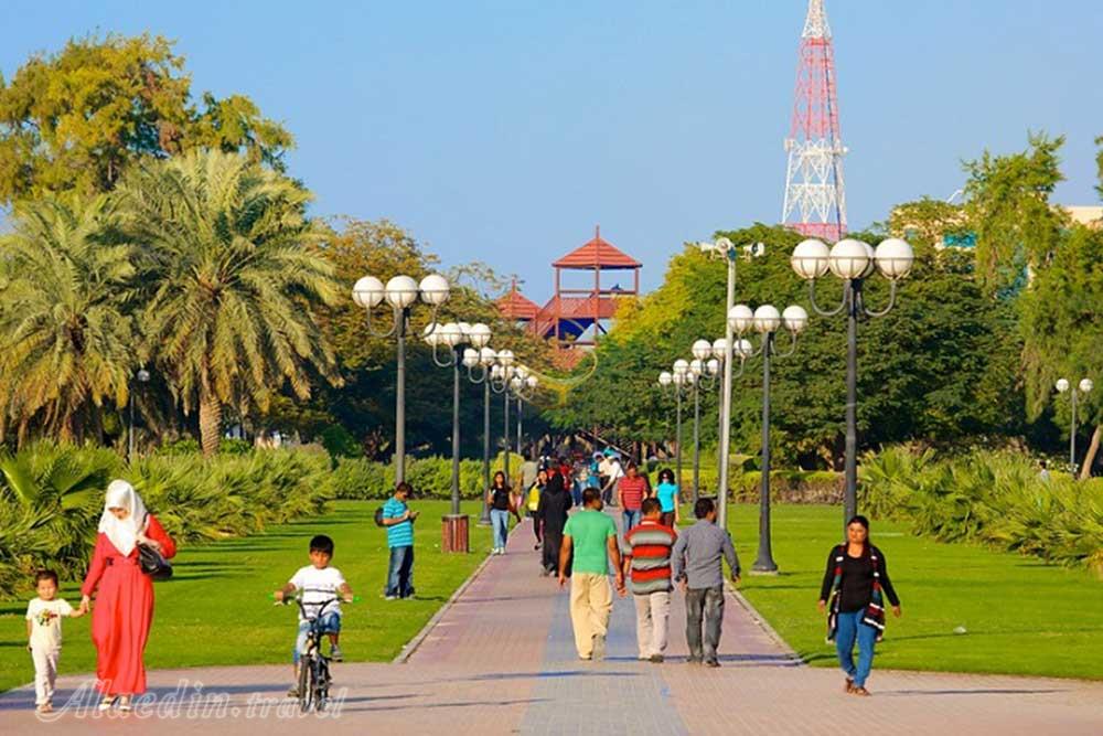 پارک ساحلی الممزر در دبی - امارات متحده عربی | علاءالدین تراول