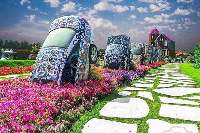 پارک معجزه در دبی - امارات متحده عربی