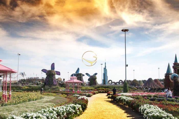 پارک معجزه در دبی - امارات متحده عربی