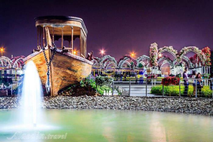 پارک معجزه در دبی - امارات متحده عربی