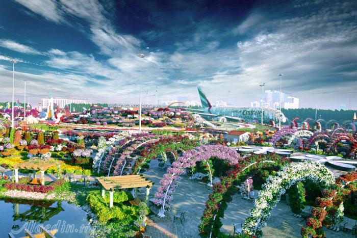 پارک معجزه در دبی - امارات متحده عربی