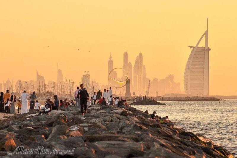 ساحل جمیرا در دبی - امارات متحده عربی
