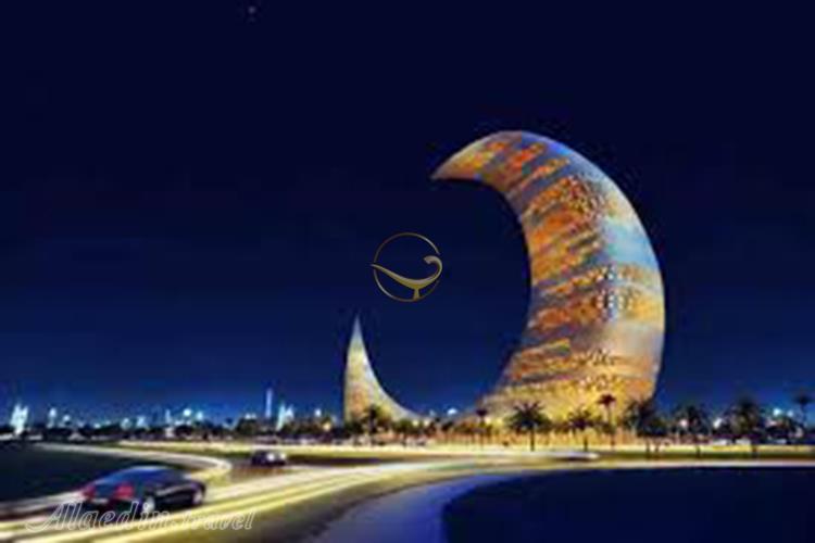 برج ماه در دبی - امارات متحده عربی