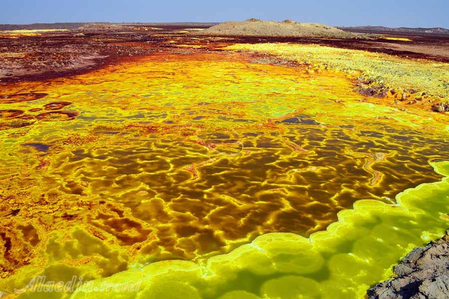 آتشفشان دالول در ارتا آله رنگ اتیوپی | علاءالدین تراول