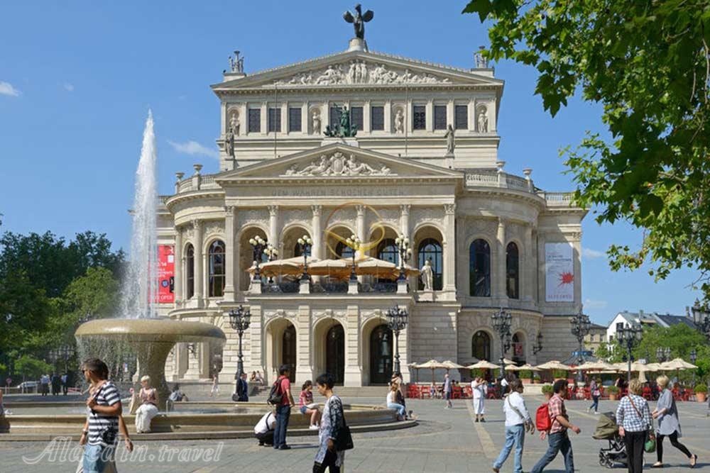 خانه کهن اپرا فرانکفورت | علاءالدین تراول