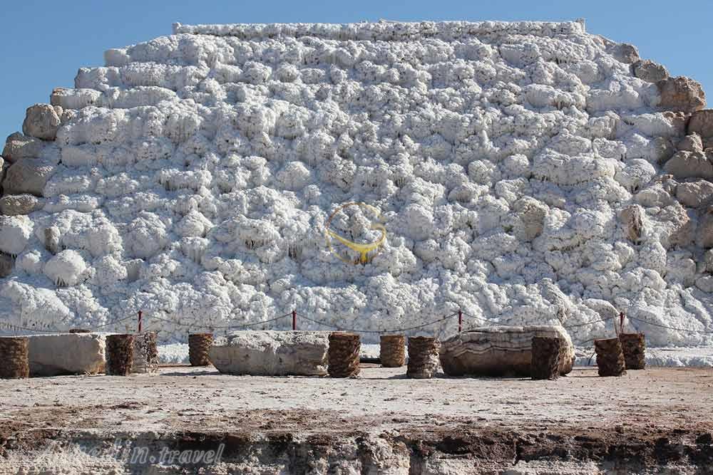 آبشار نمکی گرمسار | علاءالدین تراول