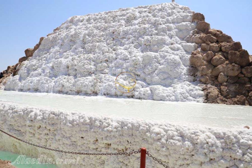 آبشار نمکی گرمسار | علاءالدین تراول