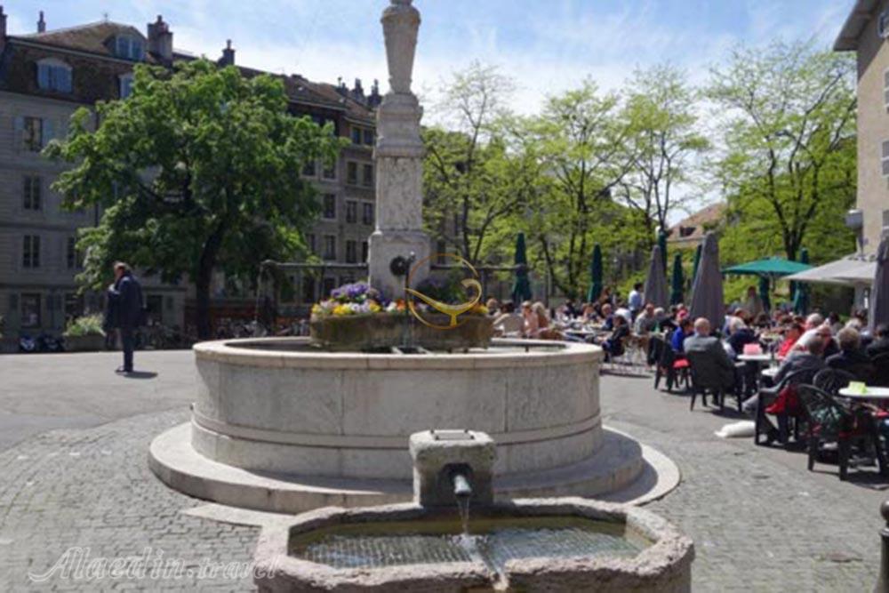 میدان بورگ دو فور ژنو سوئیس | علاءالدین تراول