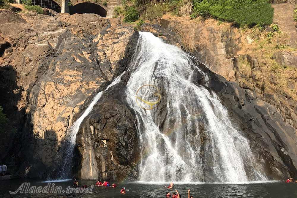 آبشار دودهساگار در گوا - هند | علاءالدین تراول