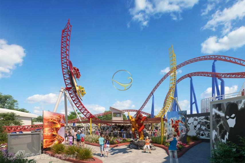 وارنر برادرز مووی ورلد گلد کوست | علاالدین تراول