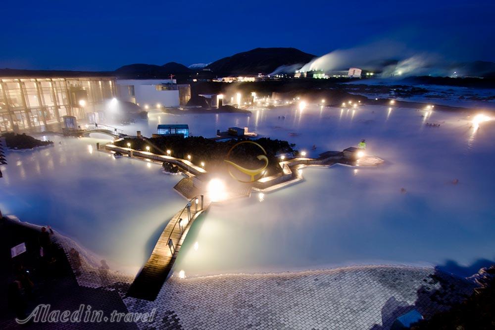 دریاچه آبی گرینداویک در ایسلند | علاءالدین تراول