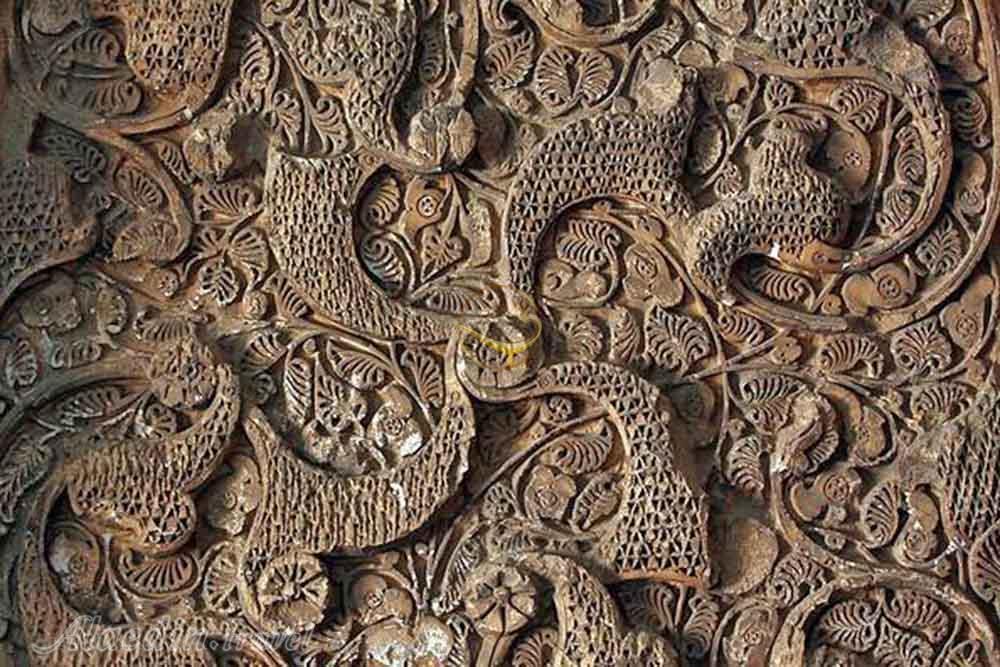 گچ بری های گنبد علویان همدان | علاءالدین تراول