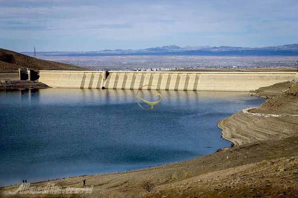 دریاچه و سد اکباتان در همدان