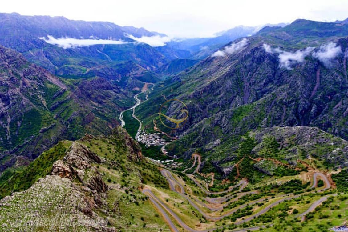 روستای بلبر هورامان | علاءالدین تراول