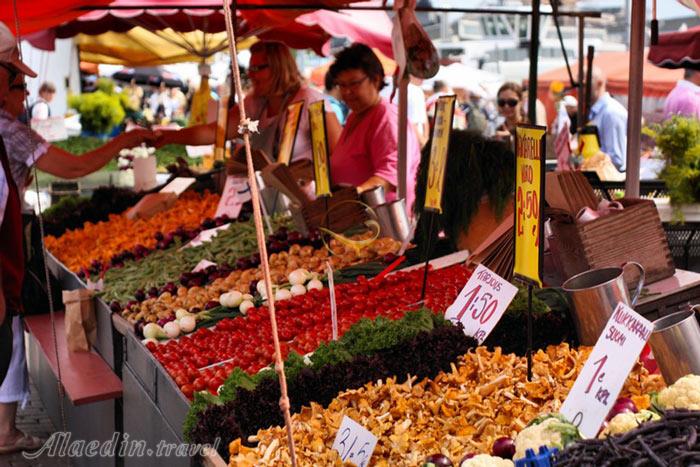 میدان بازار هلسینکی - فنلاند | علاءالدین تراول