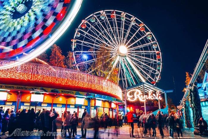 شهربازی لینانماکی هلسینکی - فنلاند | علاءالدین تراول