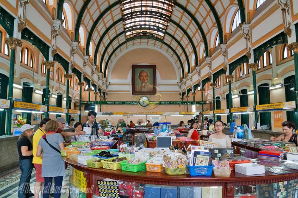 اداره پست سایگون در هوشی مین - ویتنام | علاءالدین تراول