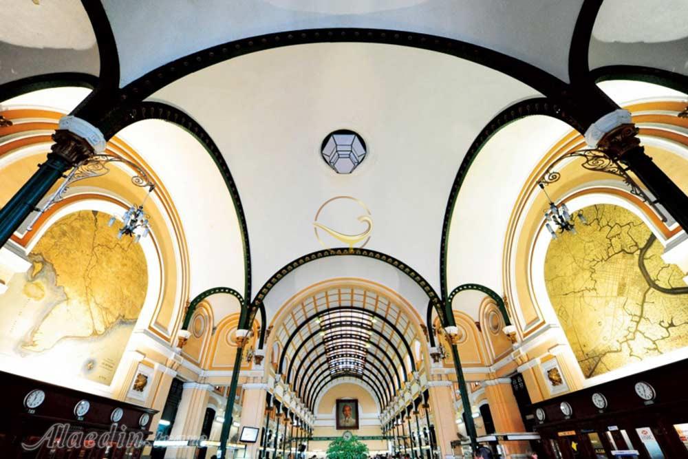 اداره پست سایگون در هوشی مین - ویتنام | علاءالدین تراول