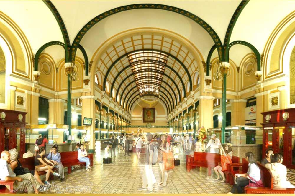 اداره پست سایگون در هوشی مین - ویتنام | علاءالدین تراول